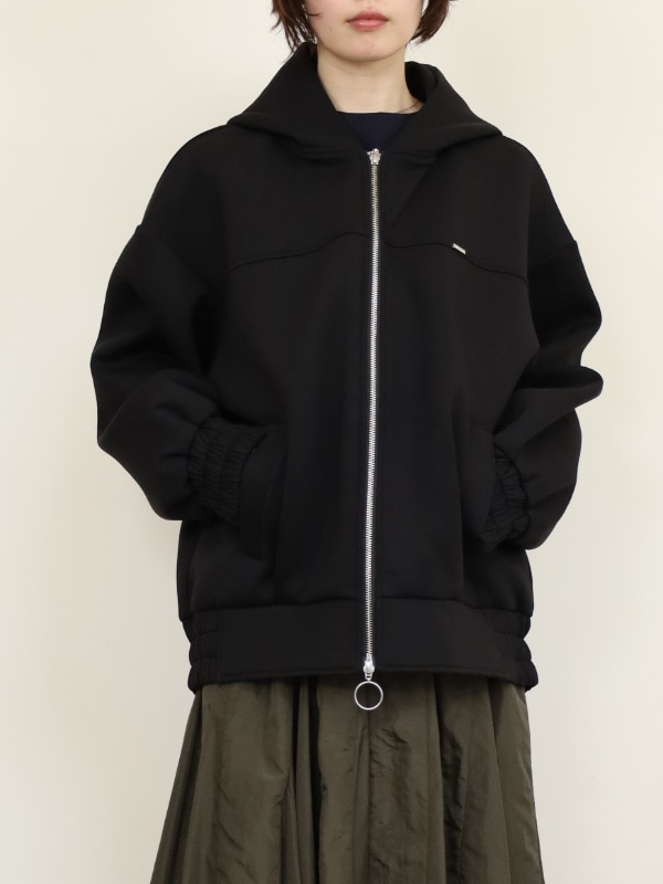 【ayane】ボンディングフーディブルゾン