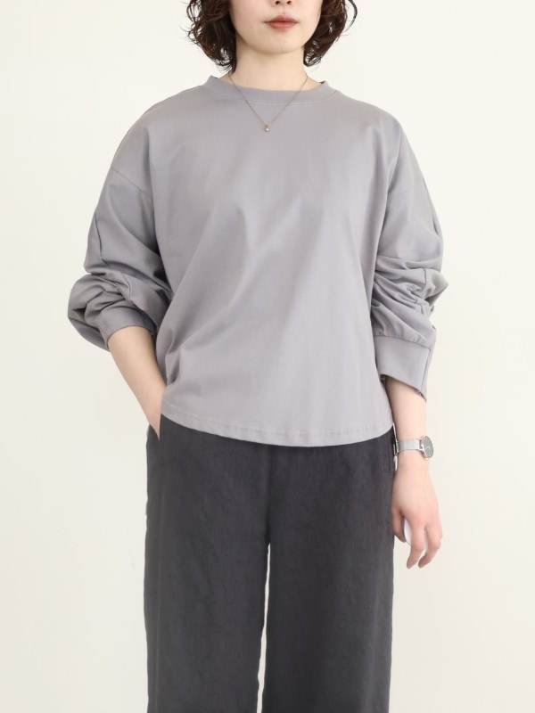 【ayane】ドルマンスリーブ長袖カットソー