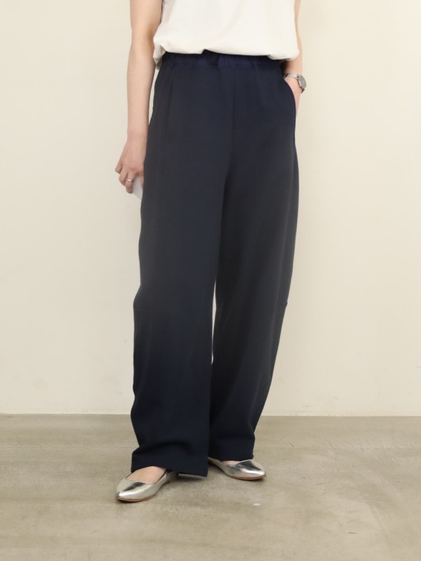 【trois】ミニ裏毛コクーンパンツ