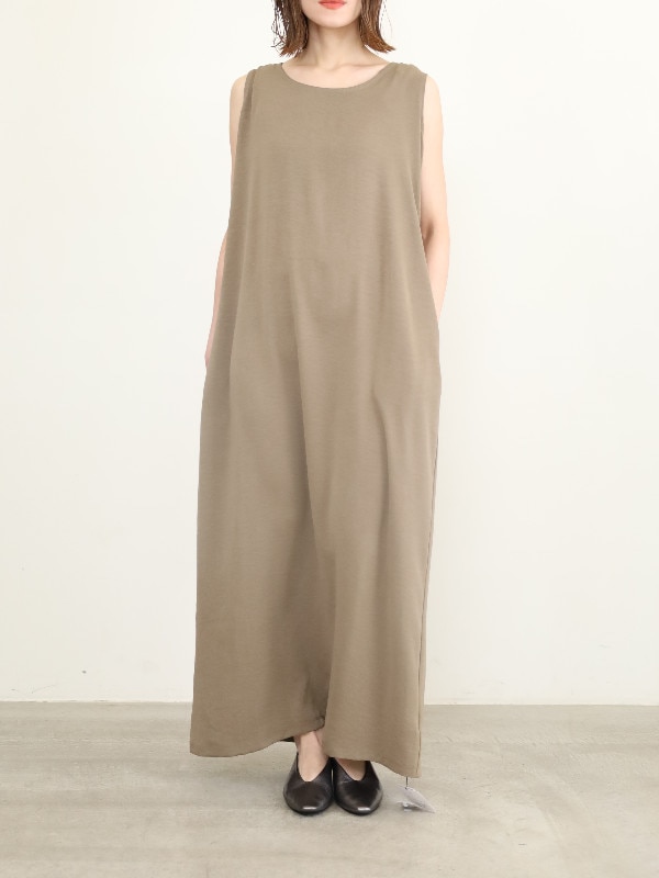 【siro de la bonte】サイドポケットロングワンピ