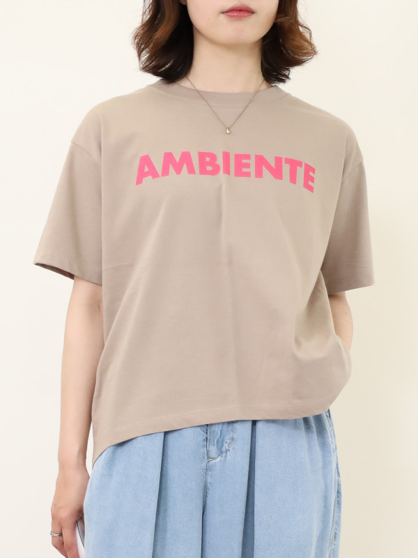 【siro de la bonte】AMBIENTEコンパクトTシャツ