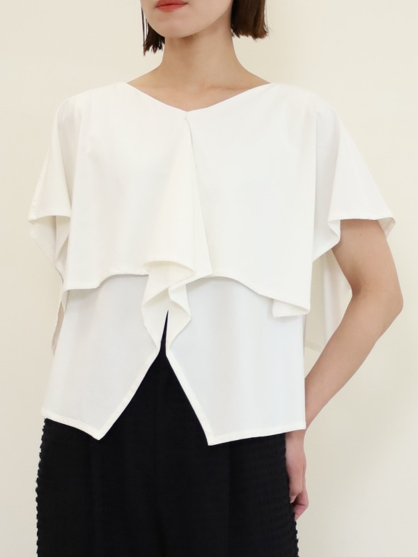 【CHIGNON】ハンカチーフカラーカットソー