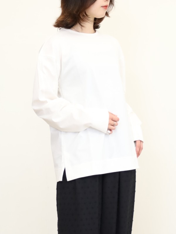 【CEaRET】袖口ロゴ長袖カットソー