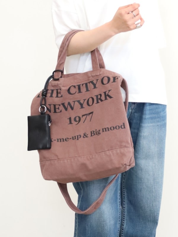 【CONTROL FREAK 】WASHED LOGO トート