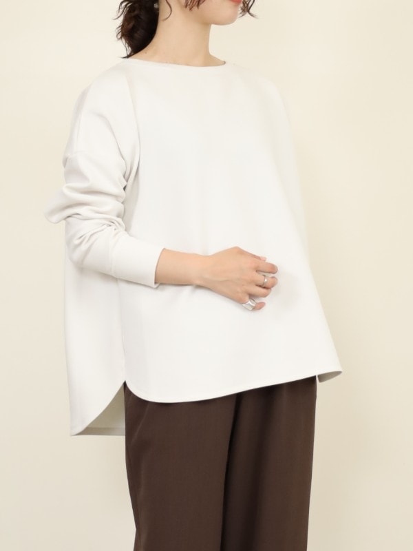 【MICA&DEAL】ヘムラウンドポンチプルオーバー