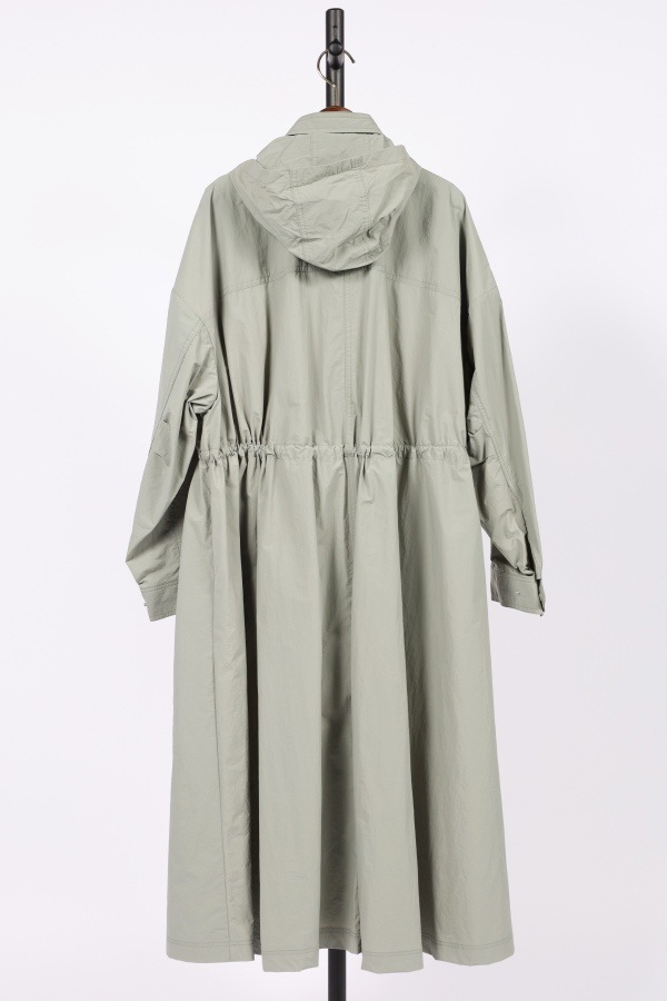 【MICA&DEAL】 Aラインフレアナイロンコート 0122107057