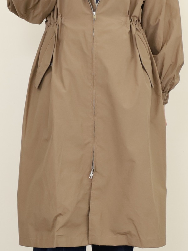 【Un carnet】ノーカラーライトコート