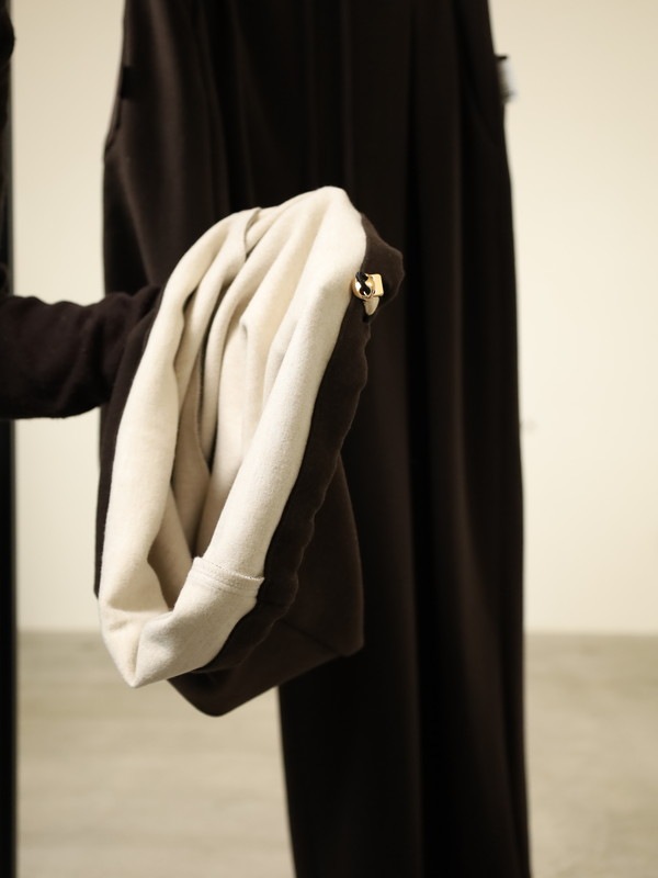 【ayane】接結天竺ウォームワイドパンツ