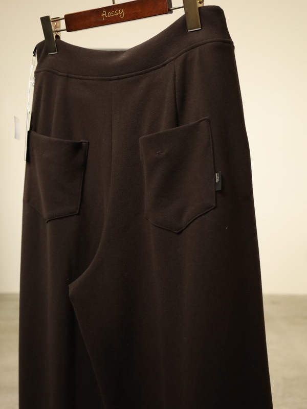 【ayane】接結天竺ウォームワイドパンツ