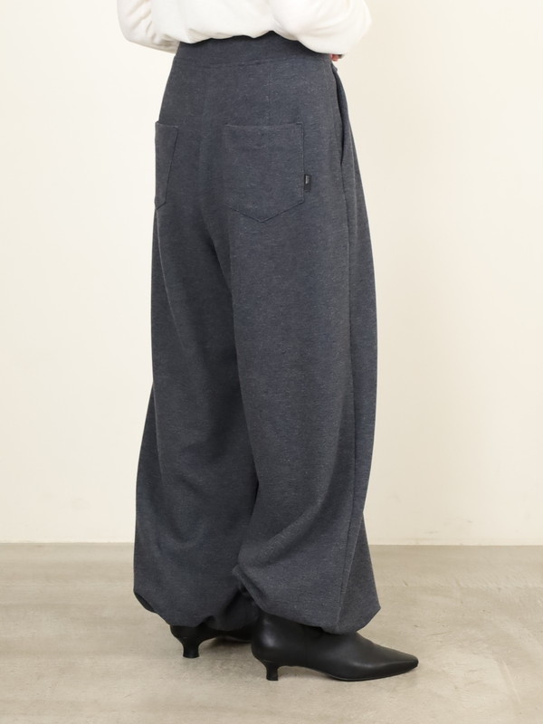 【ayane】接結天竺ウォームワイドパンツ