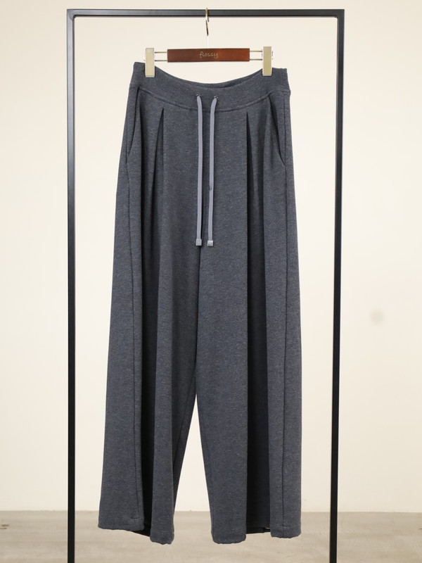 【ayane】接結天竺ウォームワイドパンツ