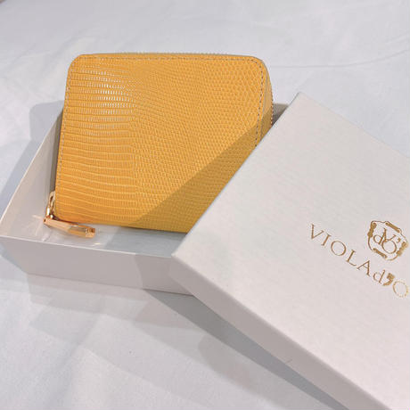 【VIOLAd'ORO】2つ折りラウンド財布