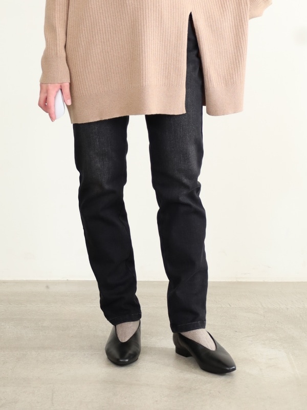 【ayane】裏起毛スキニーデニム