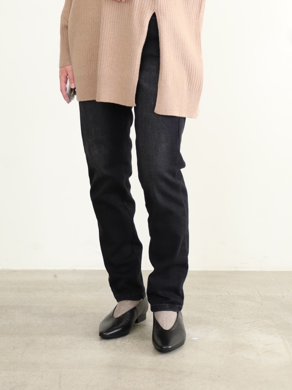 【ayane】裏起毛スキニーデニム