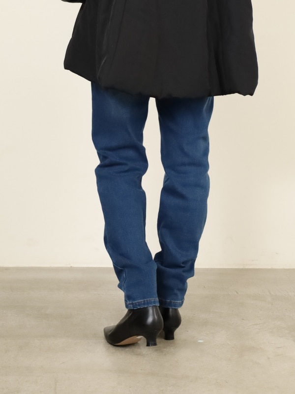 ayane】裏起毛スキニーデニム