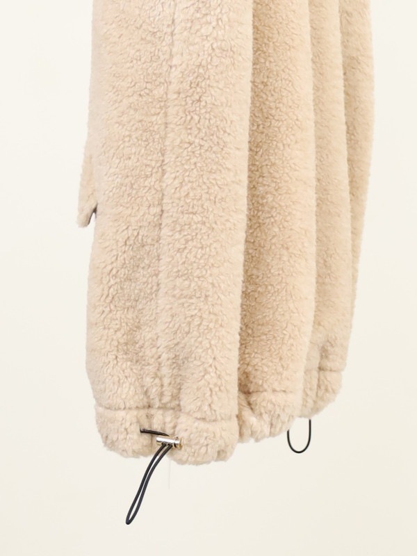 【trois】テディボアオーバーサイズジレ