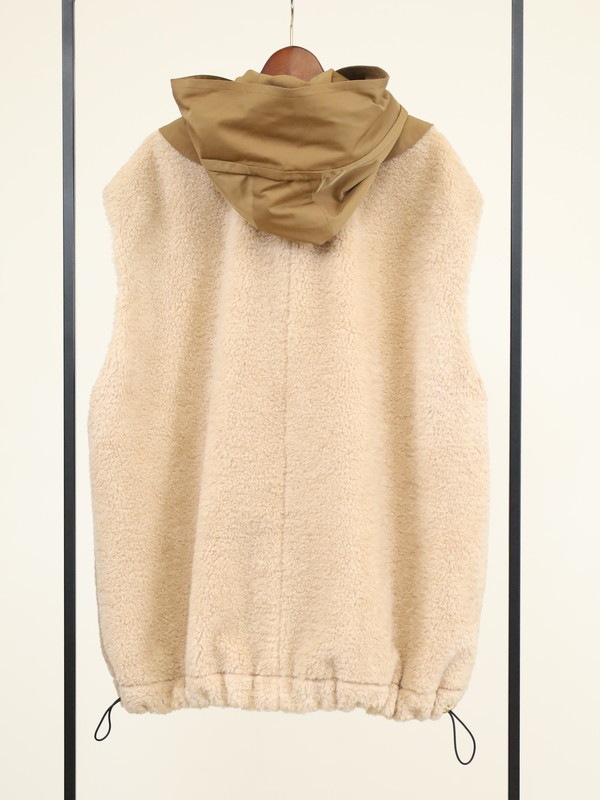 【trois】テディボアオーバーサイズジレ