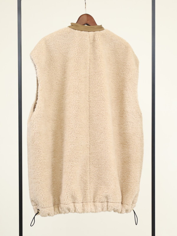 【trois】テディボアオーバーサイズジレ