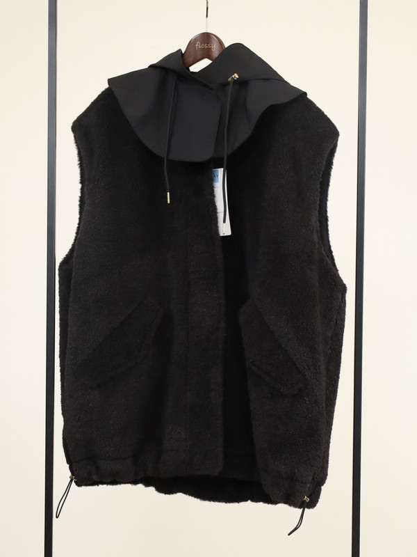 【trois】テディボアオーバーサイズジレ