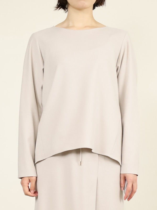 【Doneeyu】カシミヤタッチ長袖ブラウス