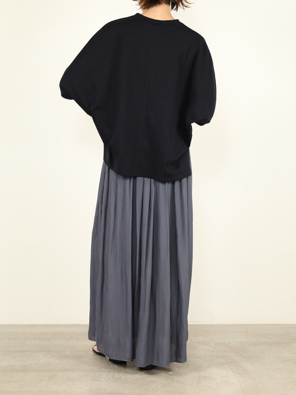 【ma couleur】マットギャザースカート