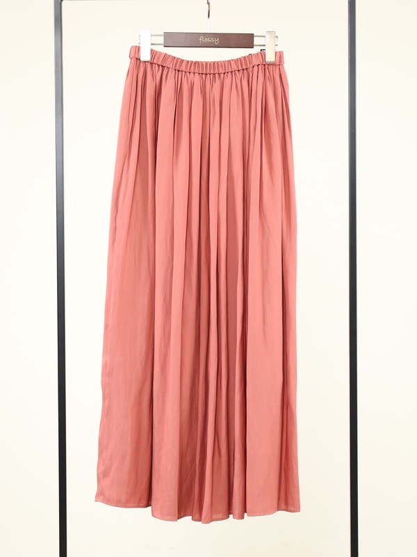 【ma couleur】マットギャザースカート