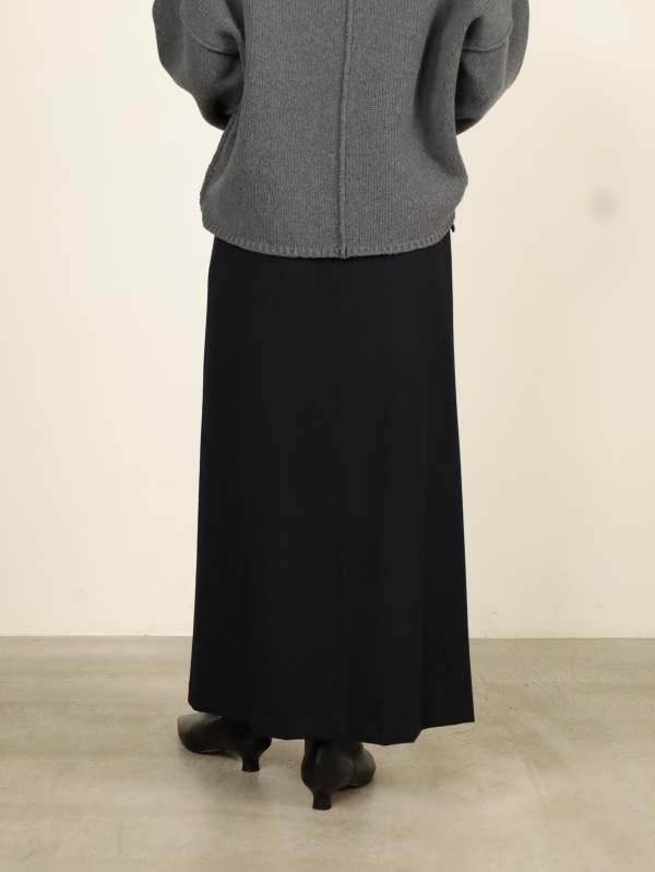 【Doneeyu】カシミヤタッチ両面起毛タイトスカート