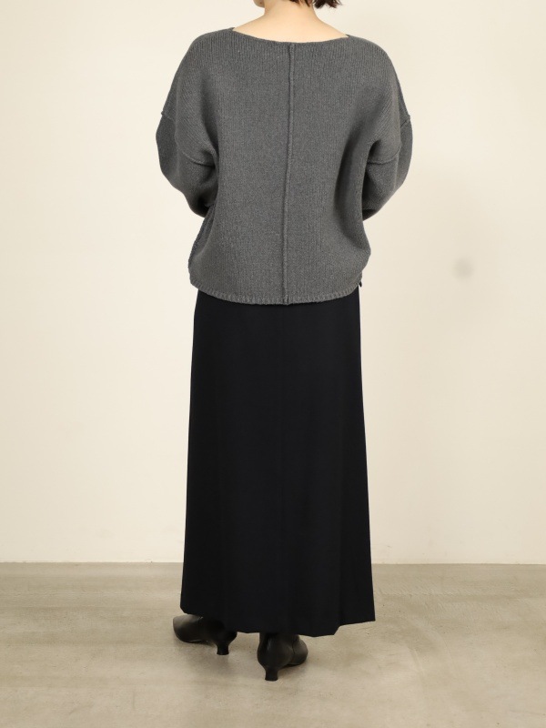 【Doneeyu】カシミヤタッチ両面起毛タイトスカート