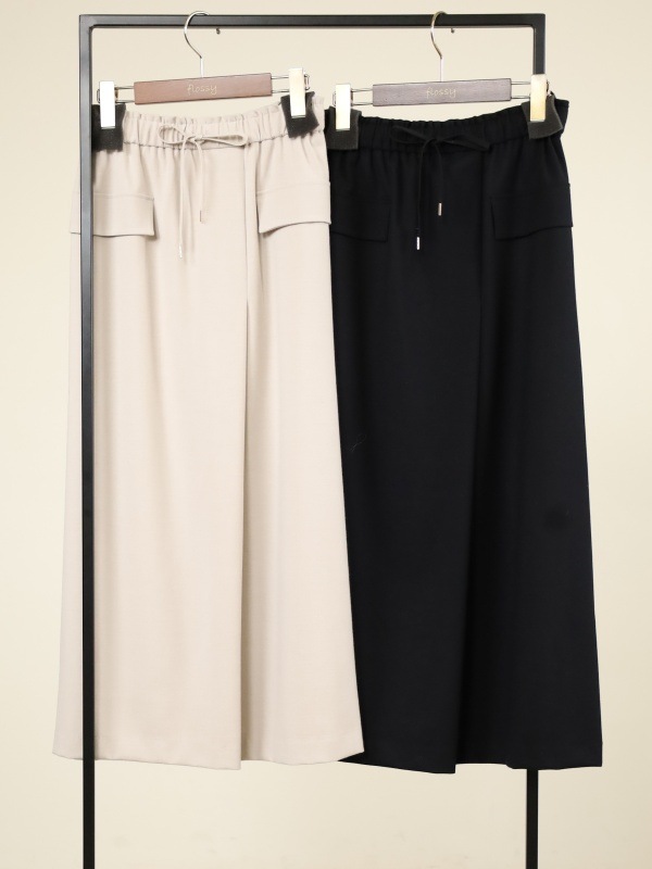 【Doneeyu】カシミヤタッチ両面起毛タイトスカート