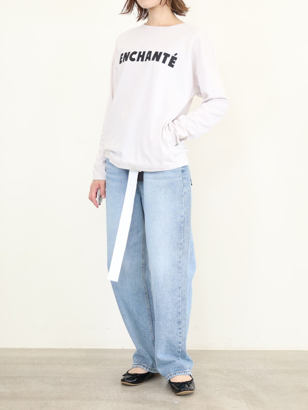 【siro de la bonte】ENCHANTEポケットTシャツ