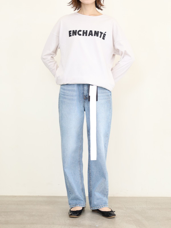 【siro de la bonte】ENCHANTEポケットTシャツ