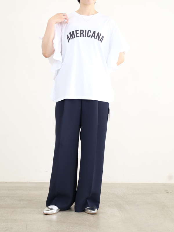 【MICA&DEAL】AMERICANA×MICAフリルTシャツ