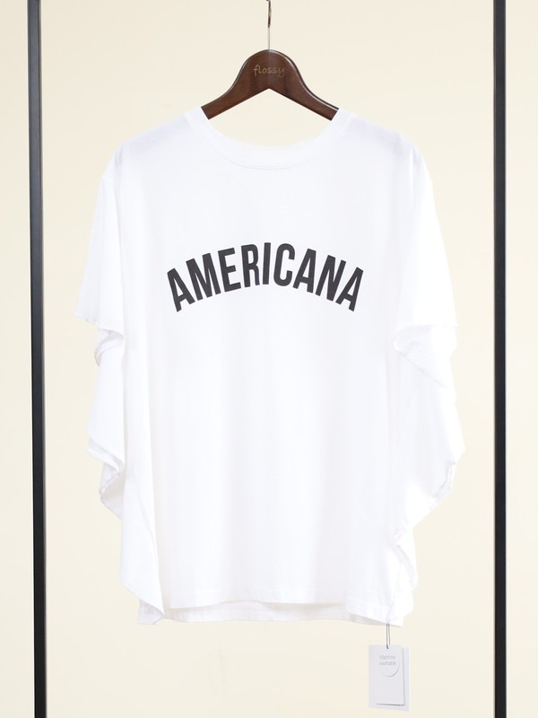 【MICA&DEAL】AMERICANA×MICAフリルTシャツ