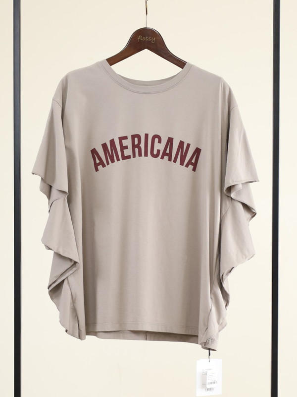 【MICA&DEAL】AMERICANA×MICAフリルTシャツ
