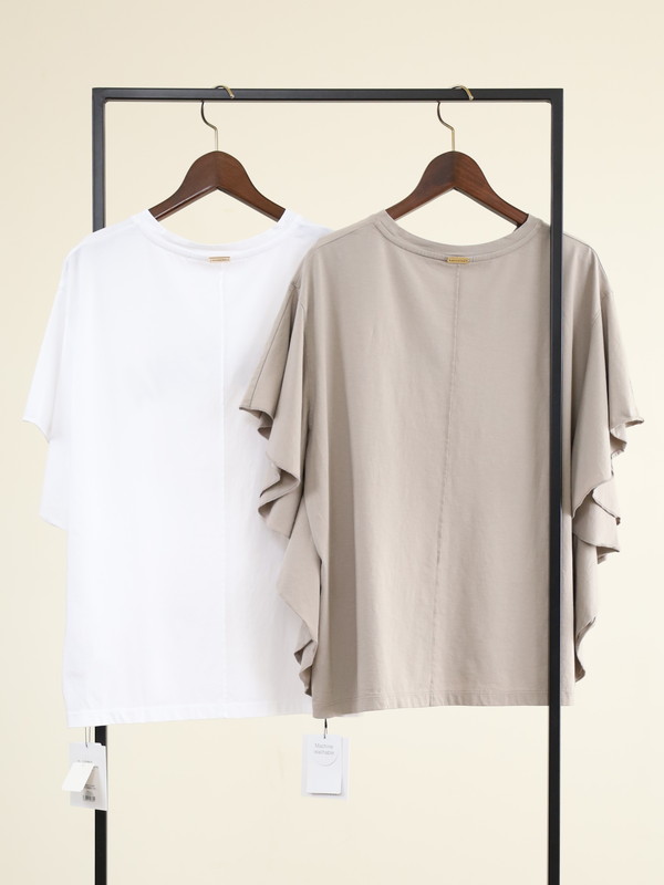 【MICA&DEAL】AMERICANA×MICAフリルTシャツ