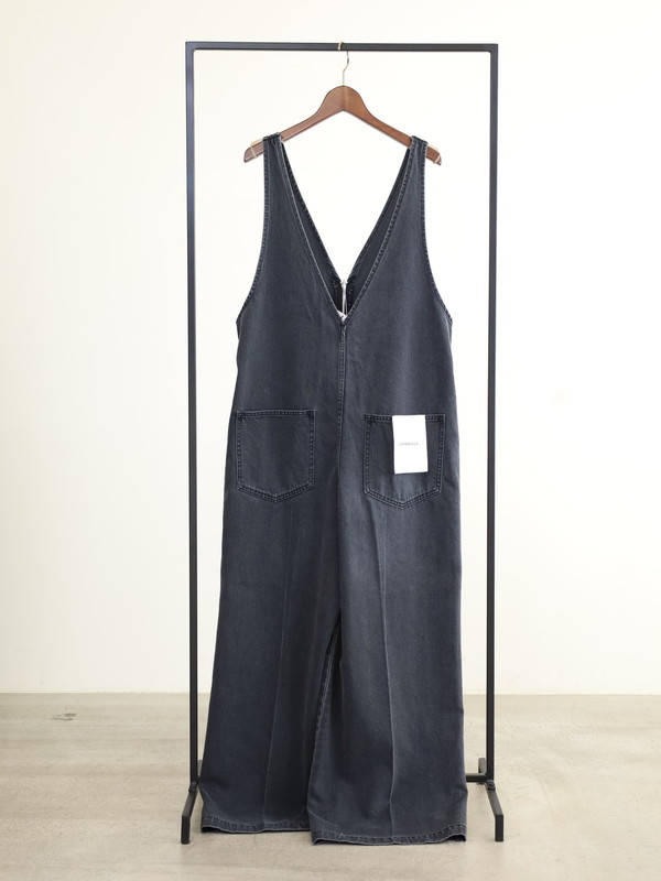 【JOHNBULL】Vネックデニムオールインワン