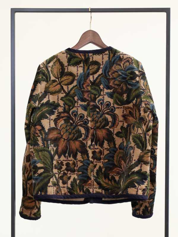 【LeMelange】ボタニカルプリントジャケット