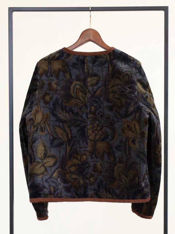 【LeMelange】ボタニカルプリントジャケット