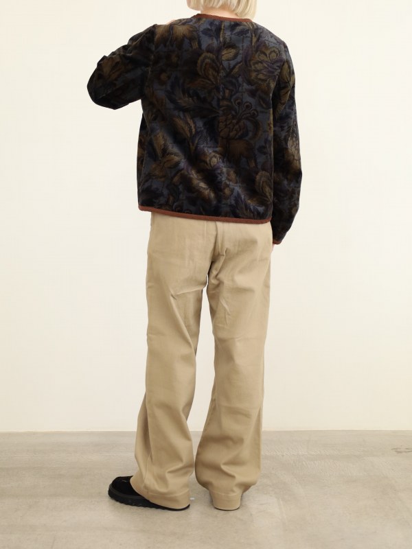 【LeMelange】ボタニカルプリントジャケット