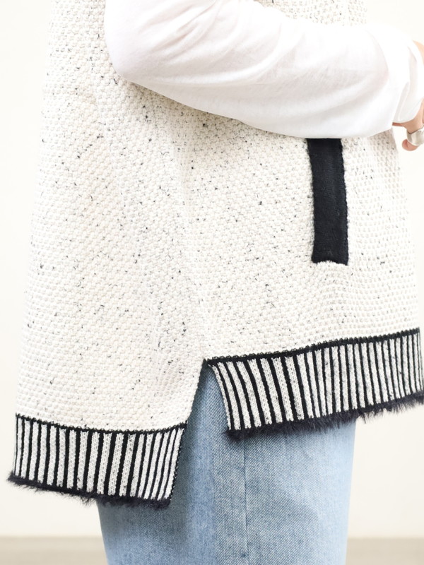 【ayane】トロンプイユニットベスト