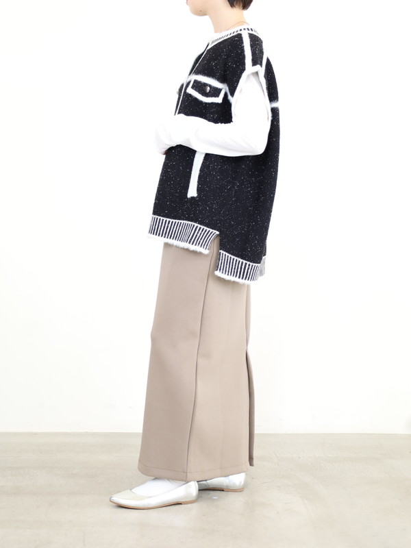 【ayane】トロンプイユニットベスト