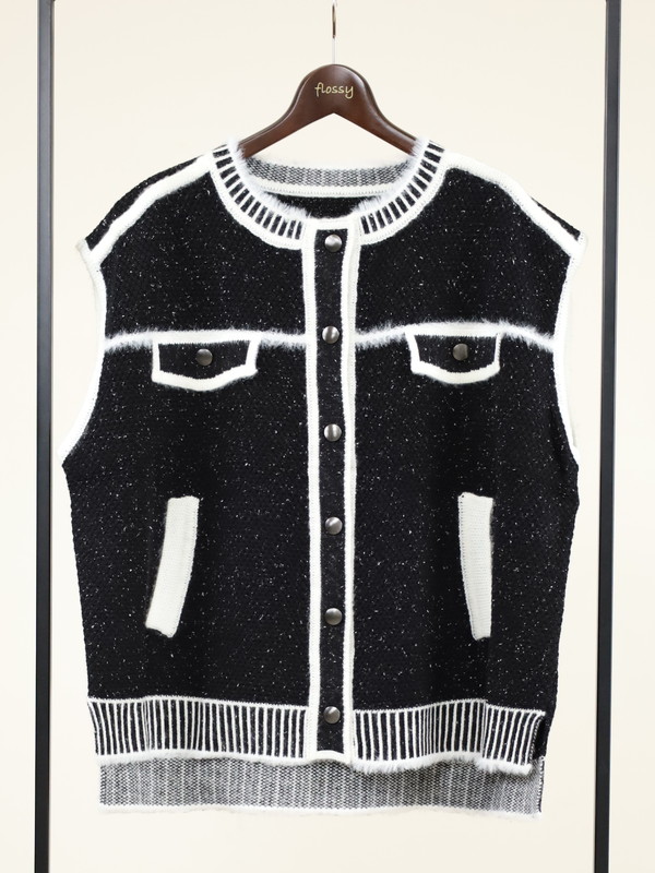 【ayane】トロンプイユニットベスト