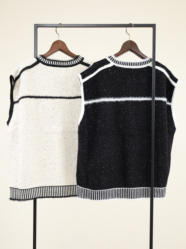 【ayane】トロンプイユニットベスト