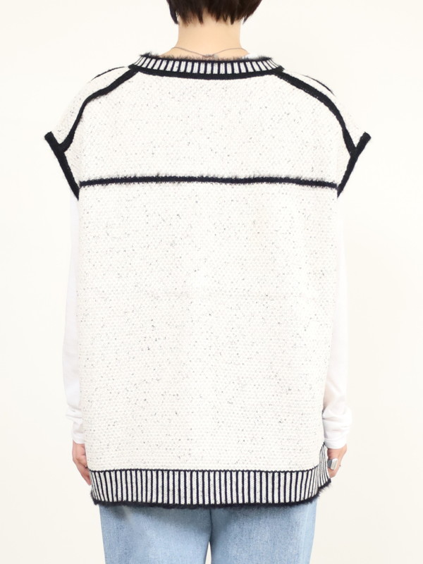 【ayane】トロンプイユニットベスト