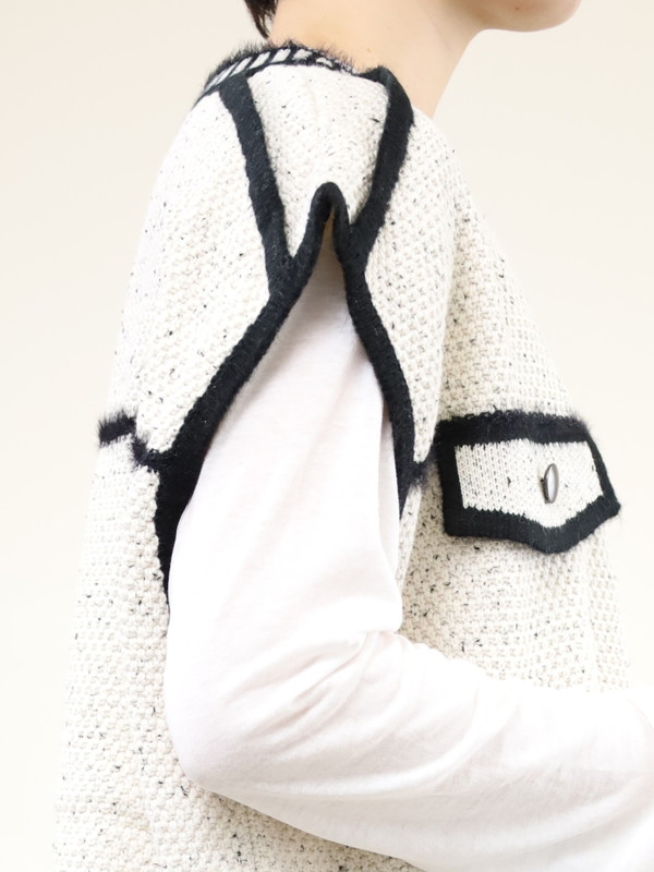 【ayane】トロンプイユニットベスト