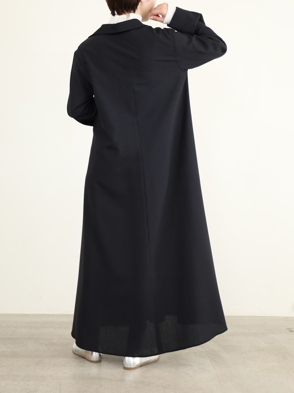 【MICA&DEAL】スキッパーフレアワンピース