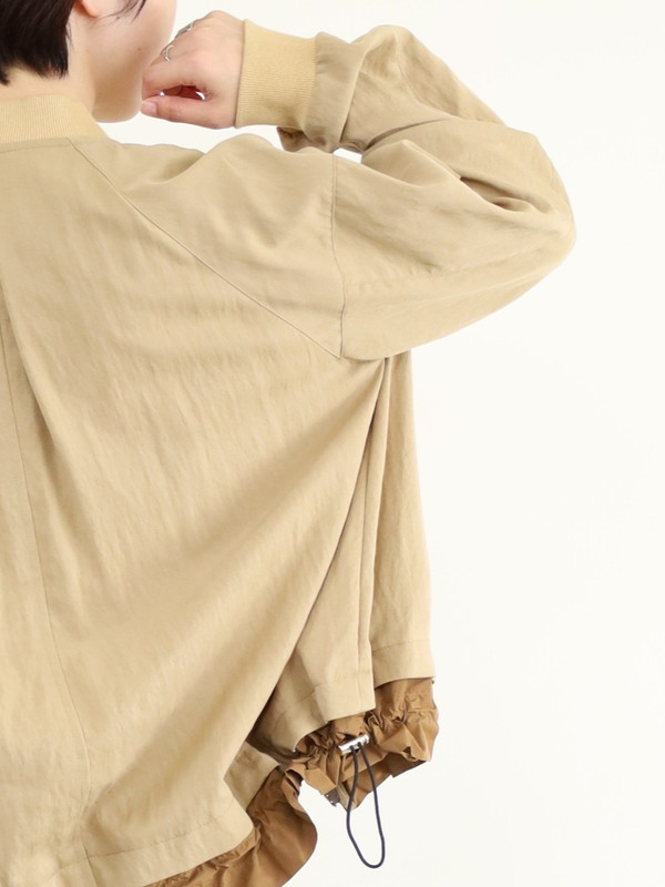 【trois】MA1ジップブルゾン