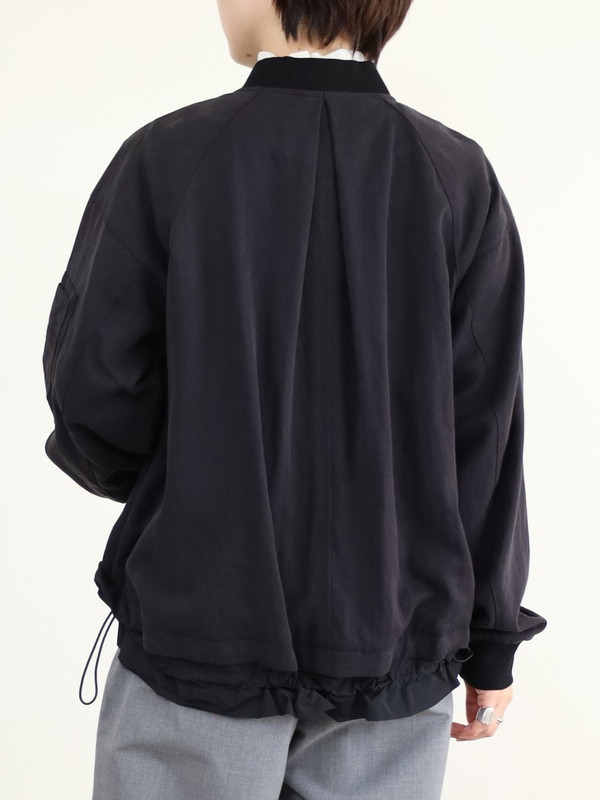 【trois】MA1ジップブルゾン