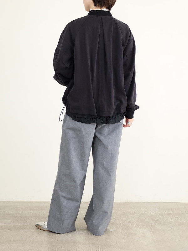 【trois】MA1ジップブルゾン