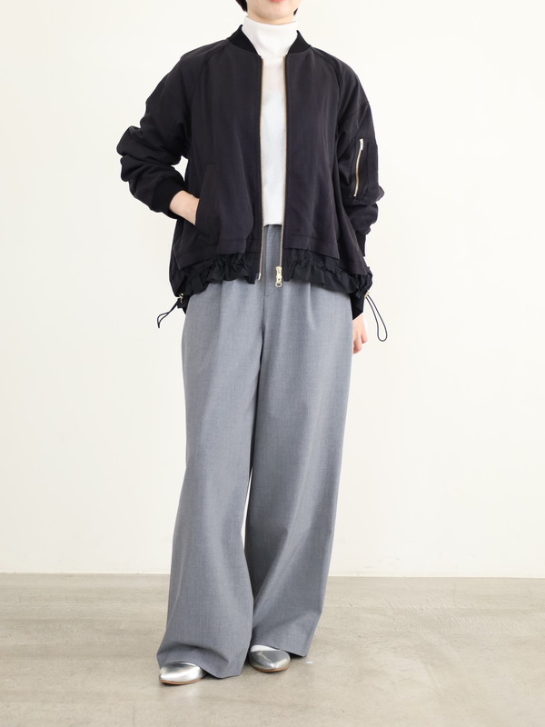 【trois】MA1ジップブルゾン